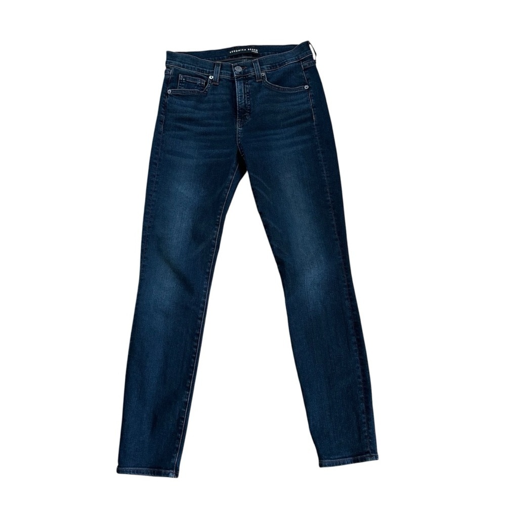 Veronica Beard Emma Skinny Mid Rise Women’s Dark Ink Jeans Sz 27/4 GUC